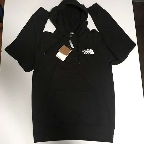 The North Face Pullover Hoodie Hooded Sweatshirt Sweater Mens Sz M Black New NWT - Picture 2 of 8